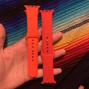 2 Orange Apple Watch band 🧡